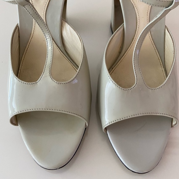 Rare! BALLY t-strap block heels size 7.5 - Picture 6 of 10